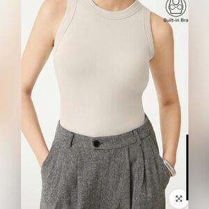 OGL Move Plantive Brami Crew Tank Vanilla 2XL NWT